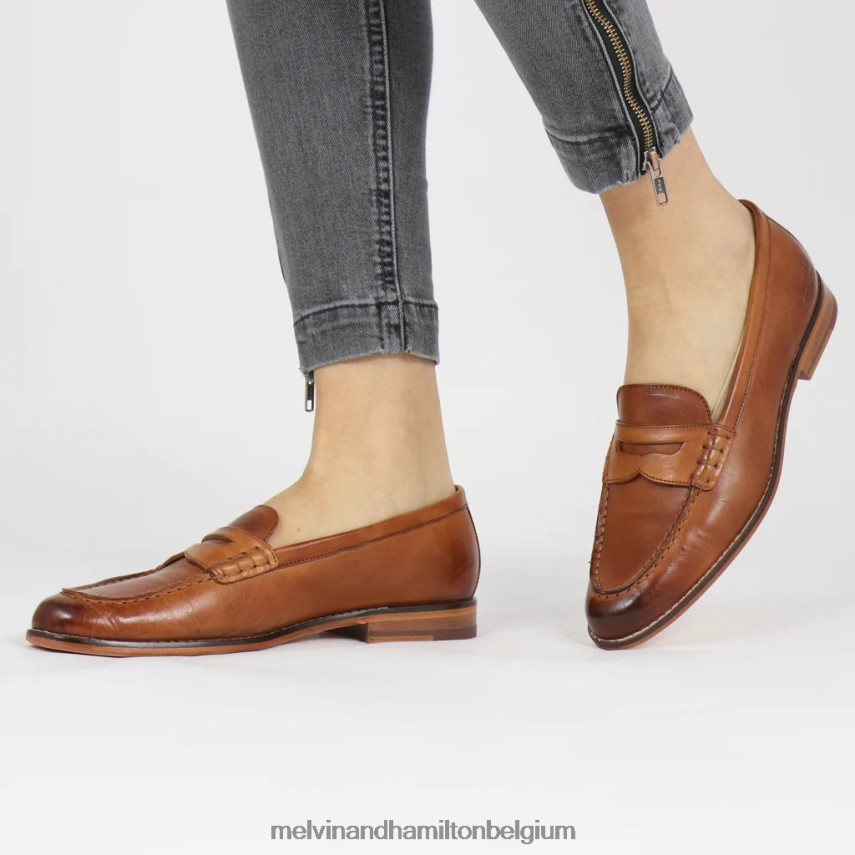 Melvin & Hamilton instappers bruin vrouwen mia 1 V488DN1472