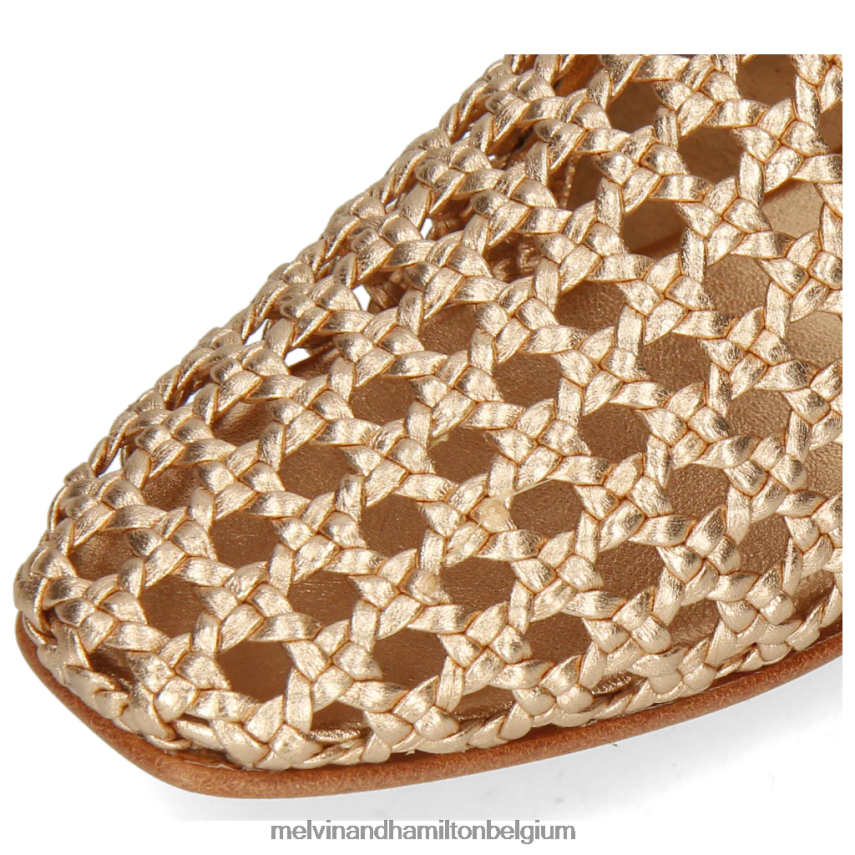 Melvin & Hamilton instappers goud vrouwen melig 7 V488DN1430