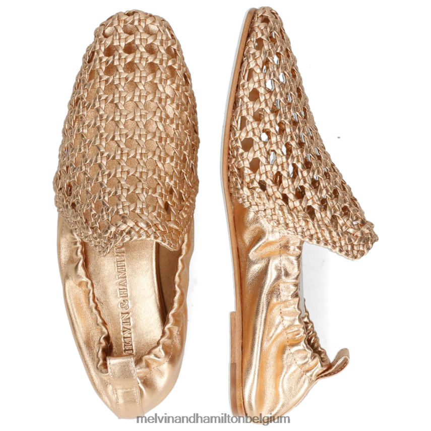 Melvin & Hamilton instappers goud vrouwen melig 7 V488DN1430