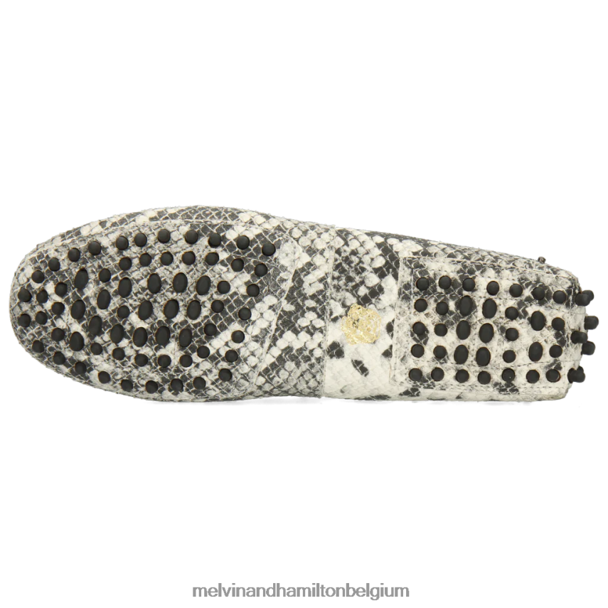 Melvin & Hamilton instappers grijs vrouwen Carolien 1 V488DN1437