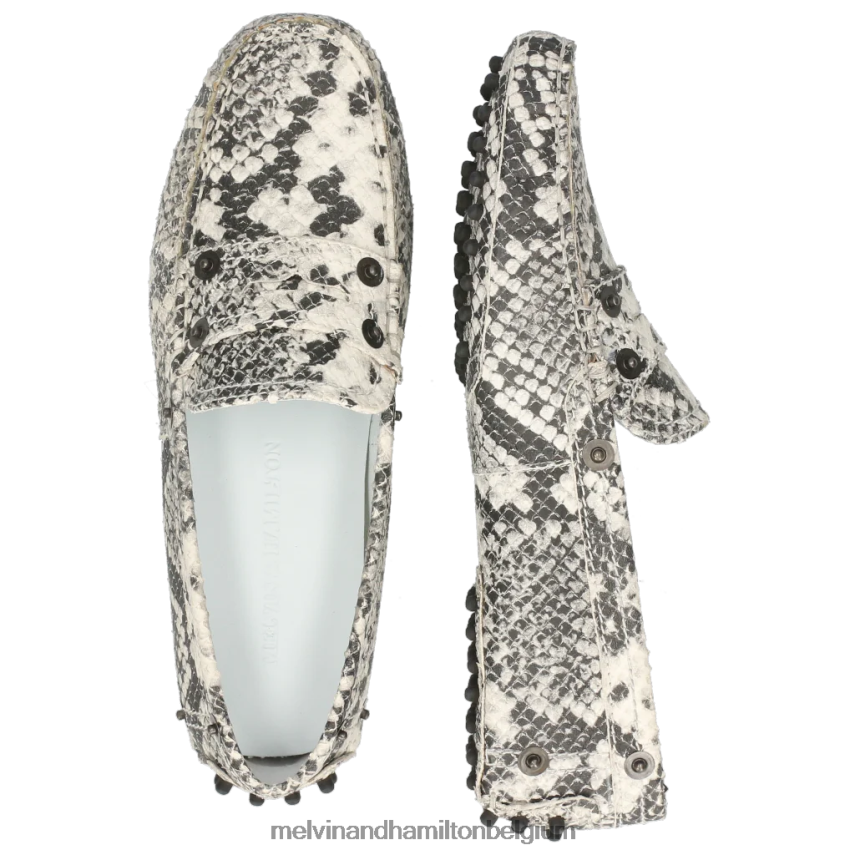 Melvin & Hamilton instappers grijs vrouwen Carolien 1 V488DN1437