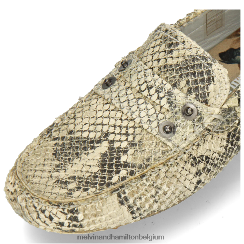 Melvin & Hamilton instappers grijs vrouwen Carolien 1 V488DN1441