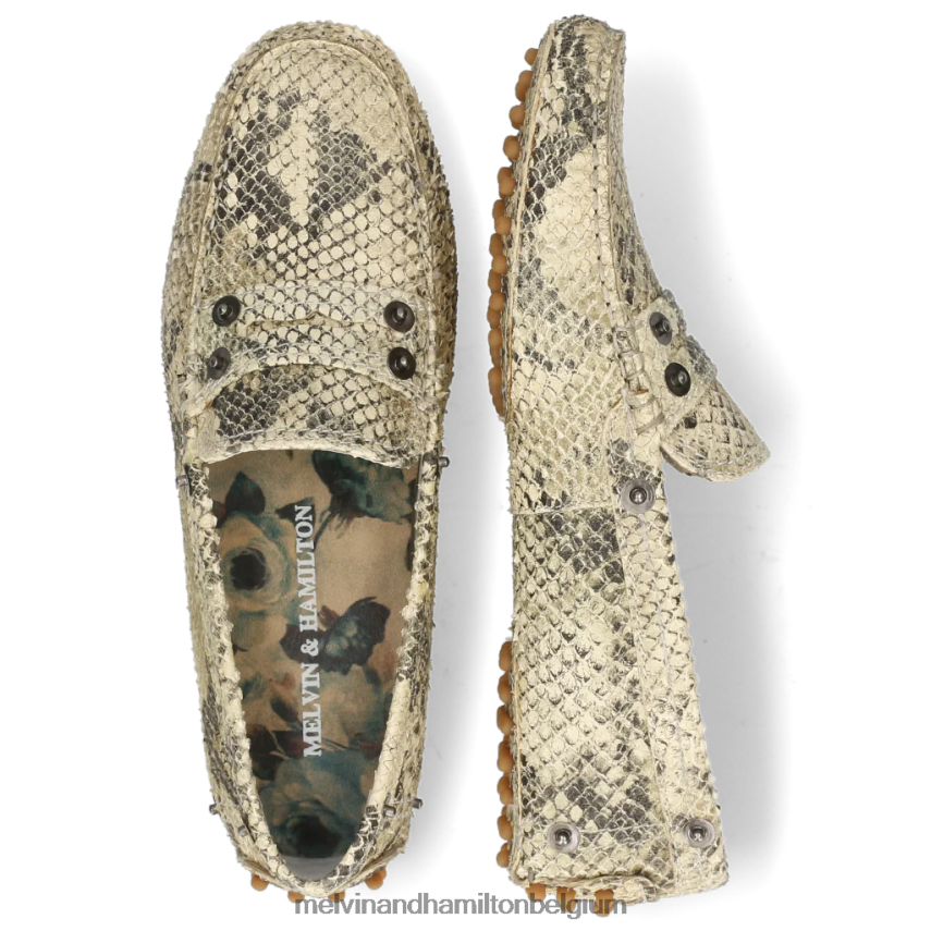 Melvin & Hamilton instappers grijs vrouwen Carolien 1 V488DN1441