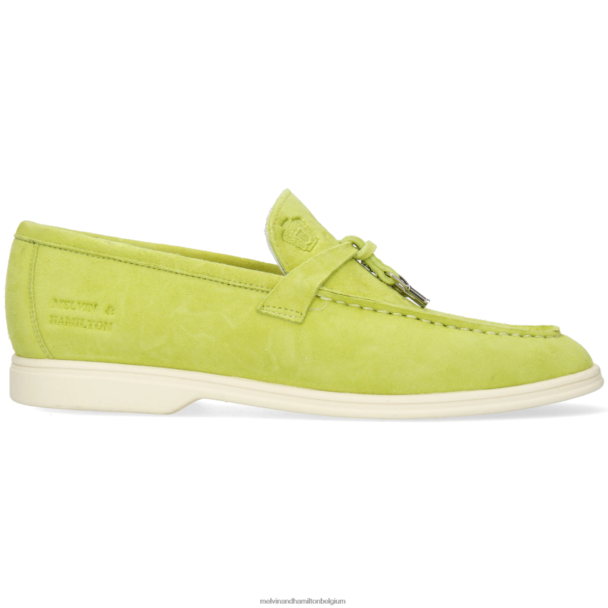Melvin & Hamilton instappers groente vrouwen Adley 3 V488DN1333