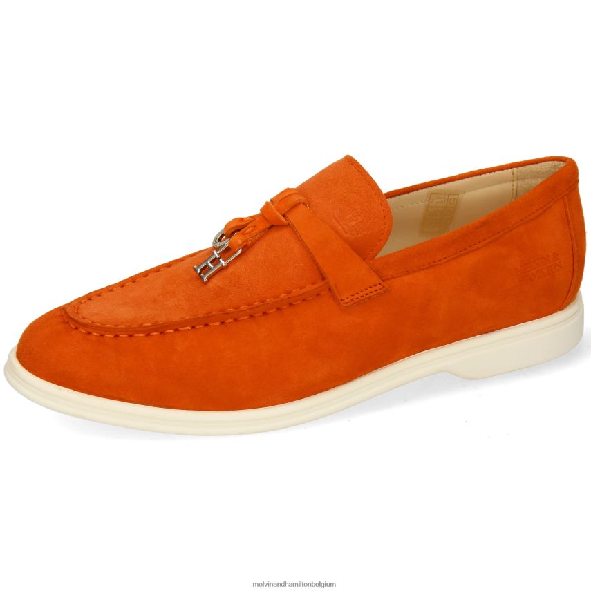 Melvin & Hamilton instappers oranje vrouwen Adley 3 V488DN1303