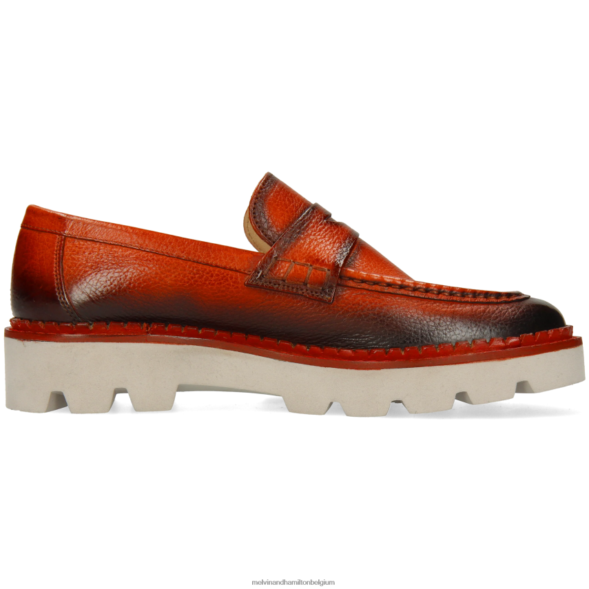Melvin & Hamilton instappers oranje vrouwen jade 6 V488DN1394