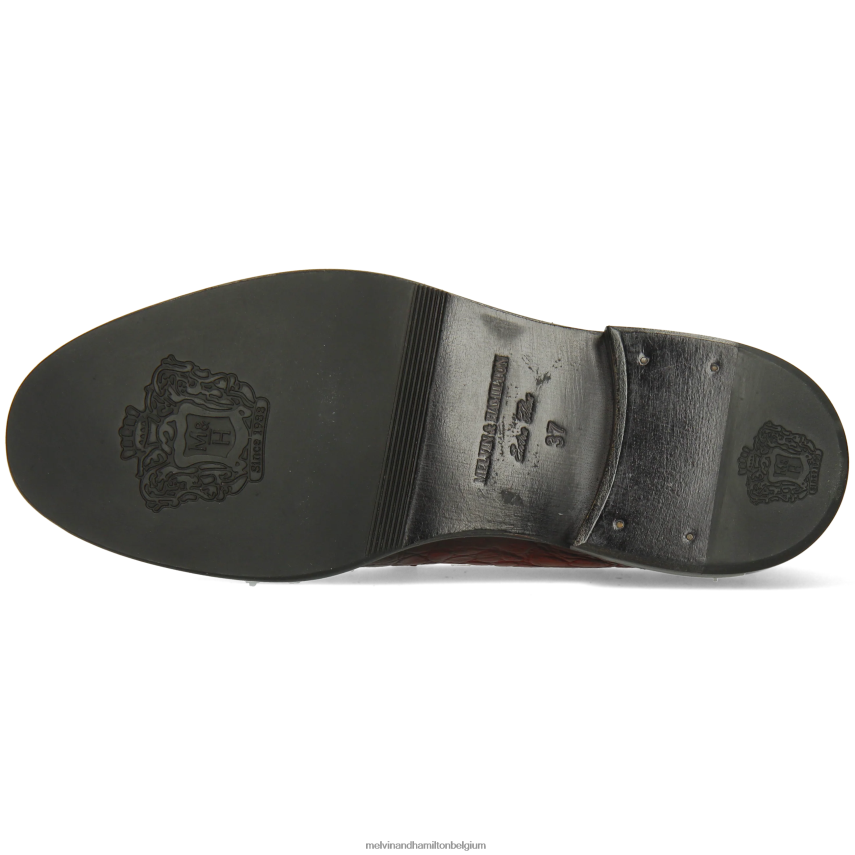 Melvin & Hamilton instappers rood vrouwen gianna 3 V488DN1318