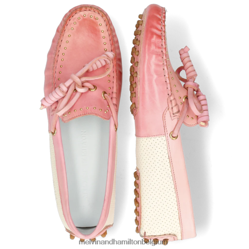 Melvin & Hamilton instappers roze vrouwen Carolien 8 V488DN1438