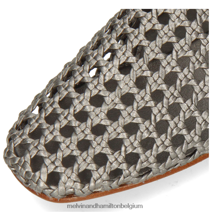 Melvin & Hamilton instappers zilver vrouwen melig 7 V488DN1469