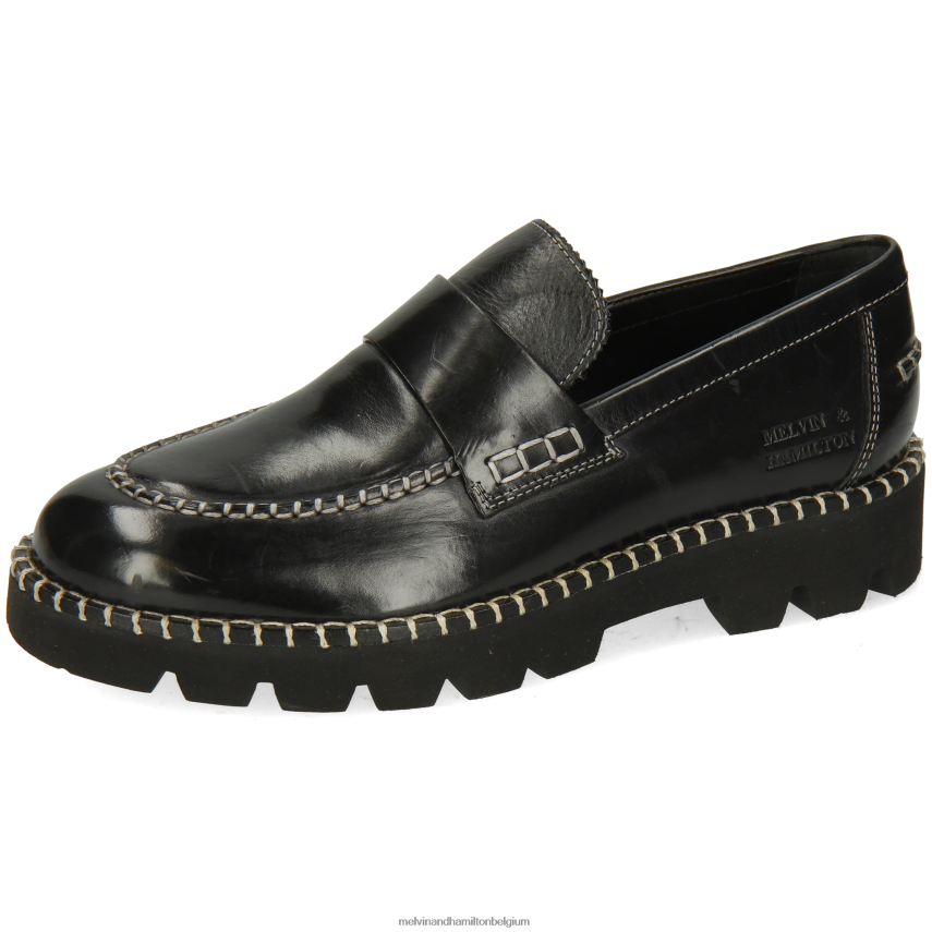 Melvin & Hamilton instappers zwart vrouwen Jade 55 V488DN1386