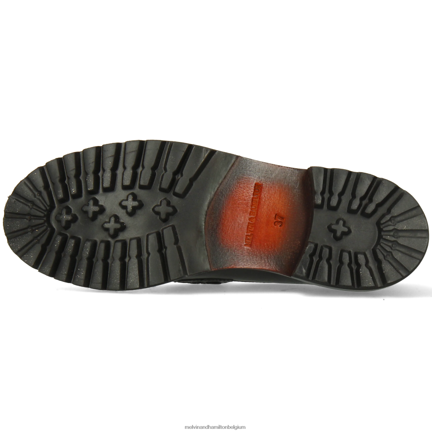 Melvin & Hamilton instappers zwart vrouwen Regine 6 V488DN1309