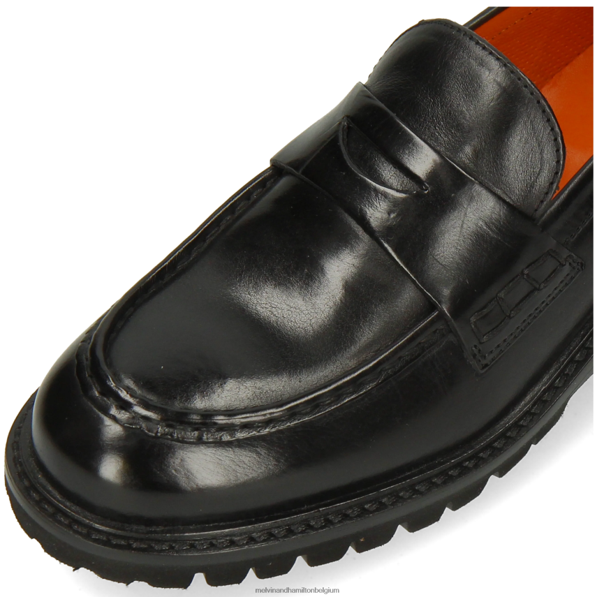 Melvin & Hamilton instappers zwart vrouwen Regine 6 V488DN1309