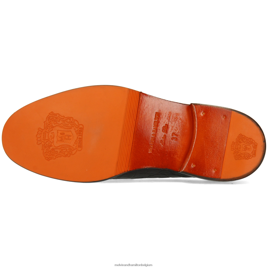 Melvin & Hamilton instappers zwart vrouwen gianna 3 V488DN1314