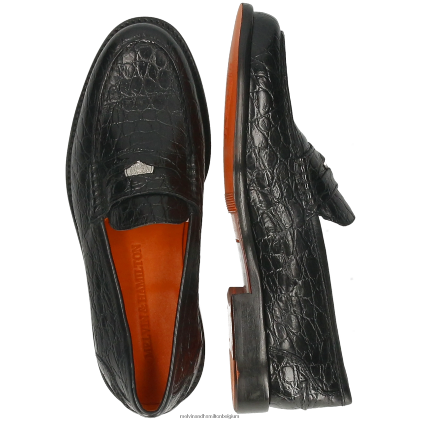 Melvin & Hamilton instappers zwart vrouwen gianna 3 V488DN1314