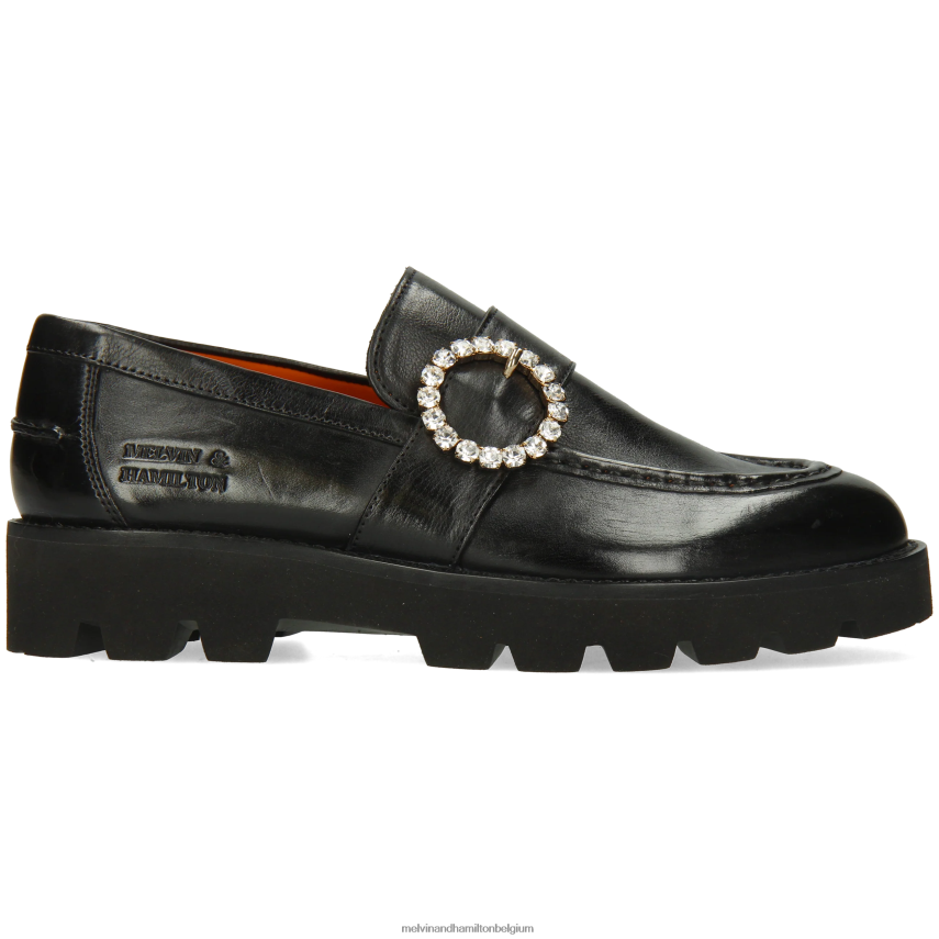 Melvin & Hamilton instappers zwart vrouwen jade 53 V488DN1346