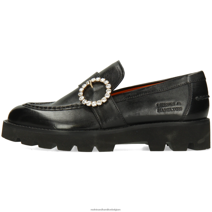 Melvin & Hamilton instappers zwart vrouwen jade 53 V488DN1346