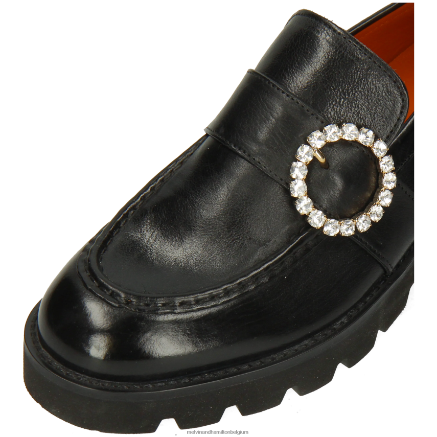 Melvin & Hamilton instappers zwart vrouwen jade 53 V488DN1346