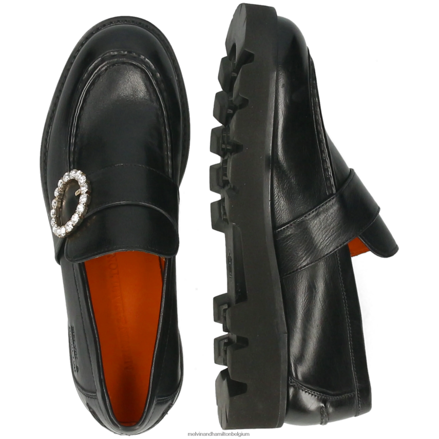Melvin & Hamilton instappers zwart vrouwen jade 53 V488DN1346