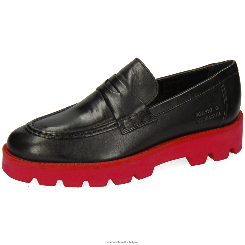 Melvin & Hamilton instappers zwart vrouwen jade 6 V488DN1383