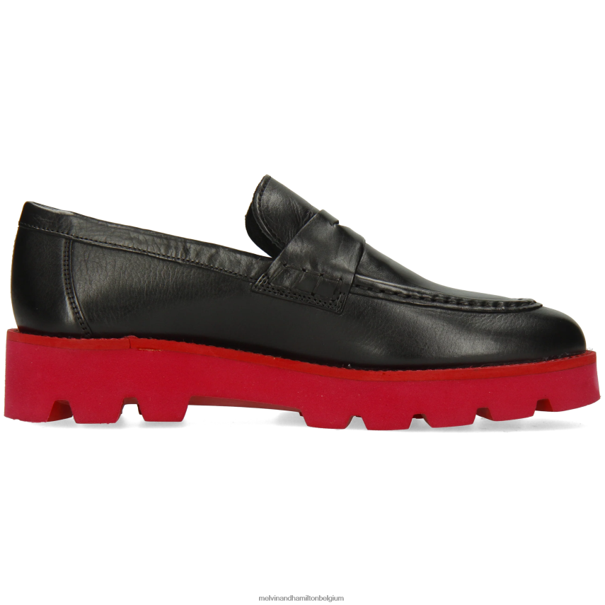 Melvin & Hamilton instappers zwart vrouwen jade 6 V488DN1383