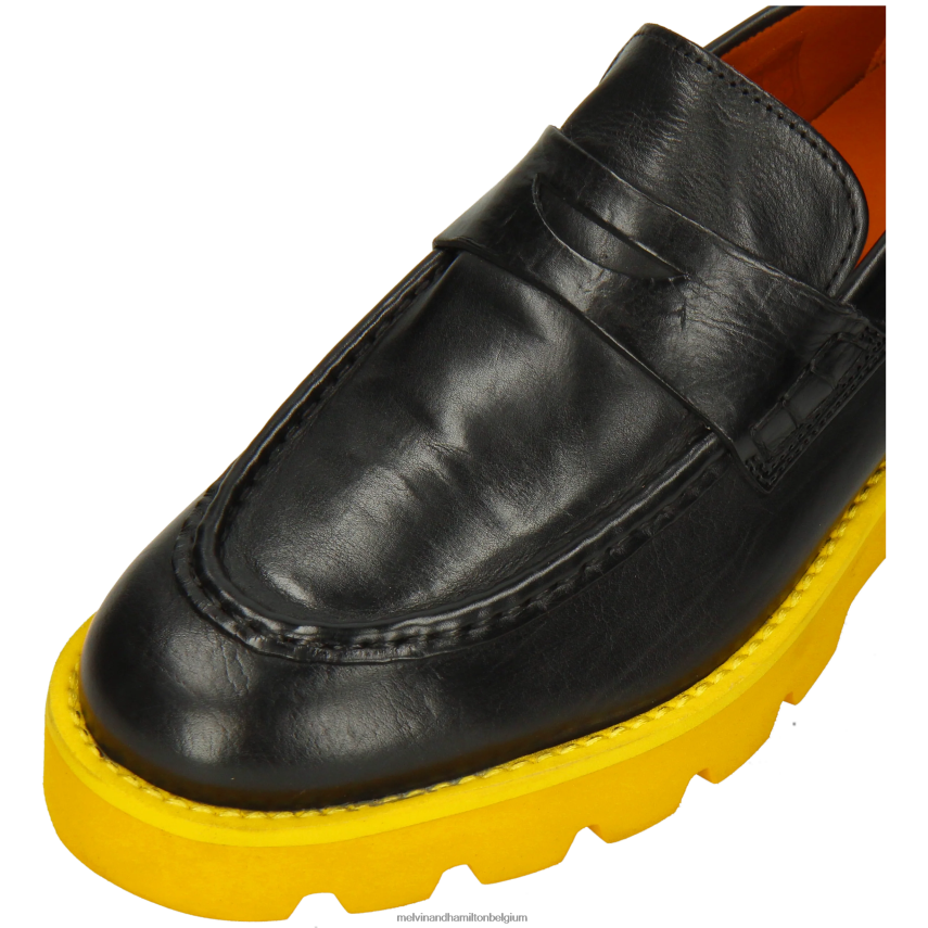 Melvin & Hamilton instappers zwart vrouwen jade 6 V488DN1393