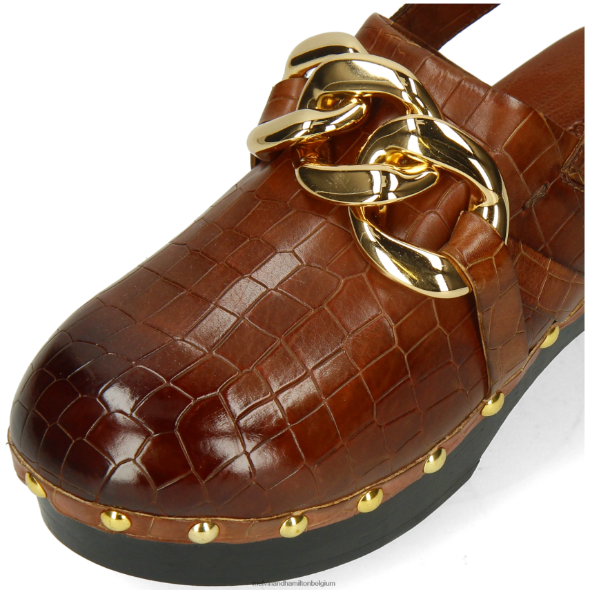 Melvin & Hamilton klompen bruin vrouwen flora 1 V488DN1986