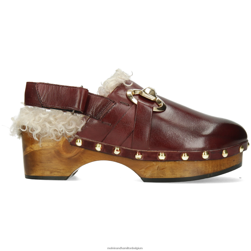 Melvin & Hamilton klompen paars vrouwen flora 1 V488DN1994