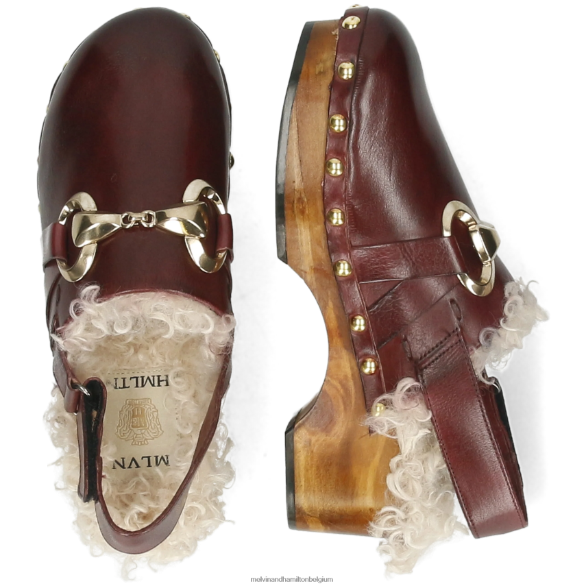 Melvin & Hamilton klompen paars vrouwen flora 1 V488DN1994