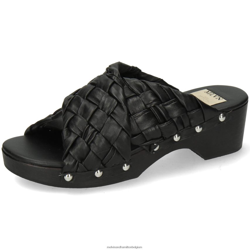 Melvin & Hamilton klompen zwart vrouwen sina 2 V488DN1985