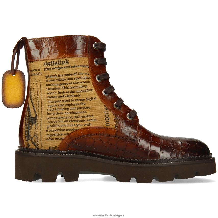 Melvin & Hamilton laarzen bruin vrouwen Maria 7 V488DN1180
