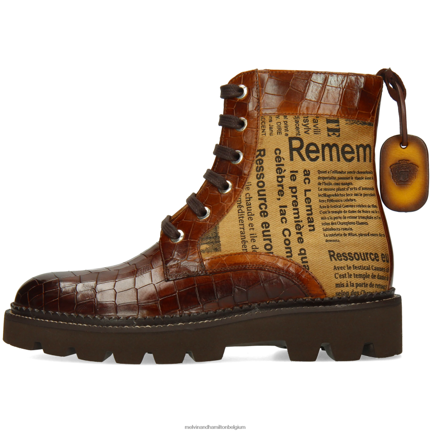 Melvin & Hamilton laarzen bruin vrouwen Maria 7 V488DN1180