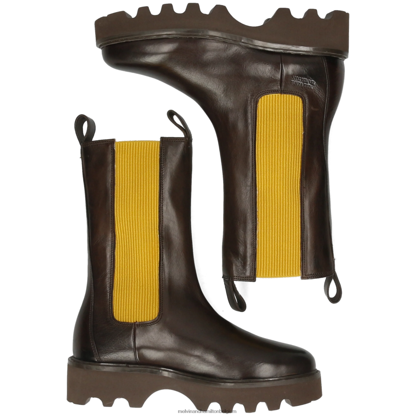 Melvin & Hamilton laarzen bruin vrouwen megan 14 V488DN1246