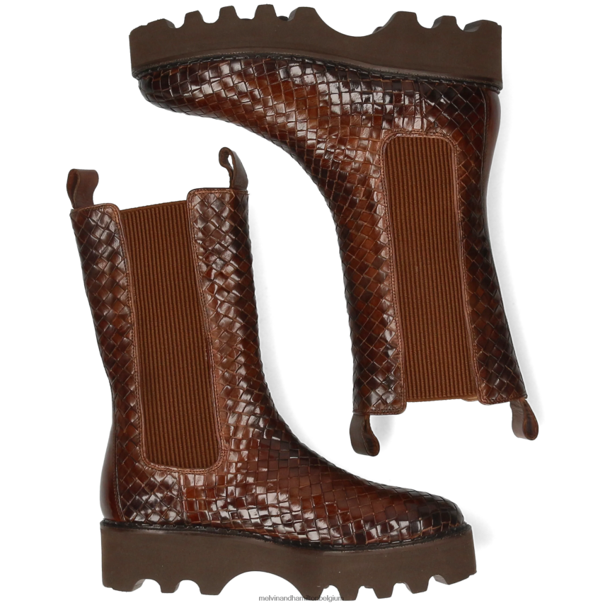 Melvin & Hamilton laarzen bruin vrouwen sybill 5 V488DN1215