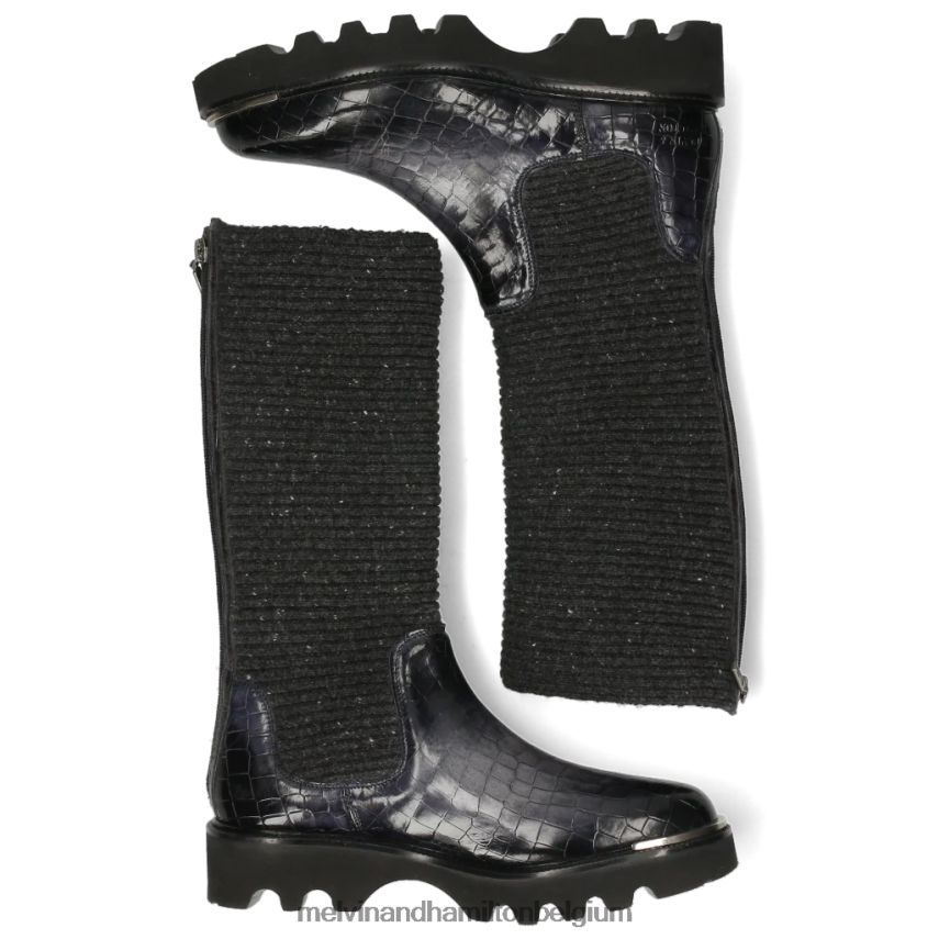 Melvin & Hamilton laarzen grijs vrouwen Elena 9 V488DN1208