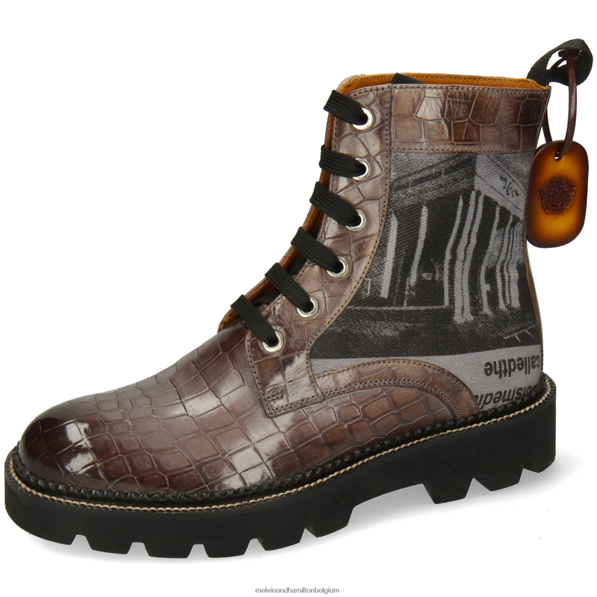 Melvin & Hamilton laarzen grijs vrouwen Maria 7 V488DN1196