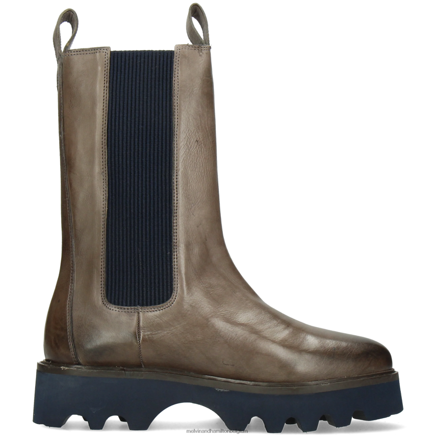 Melvin & Hamilton laarzen grijs vrouwen megan 14 V488DN1234