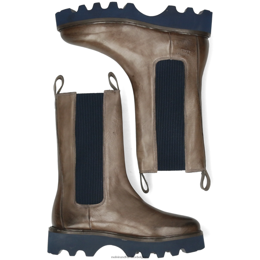 Melvin & Hamilton laarzen grijs vrouwen megan 14 V488DN1234