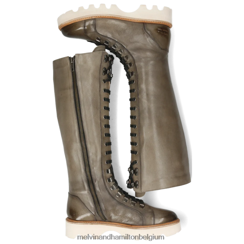 Melvin & Hamilton laarzen grijs vrouwen selina 61 V488DN1202