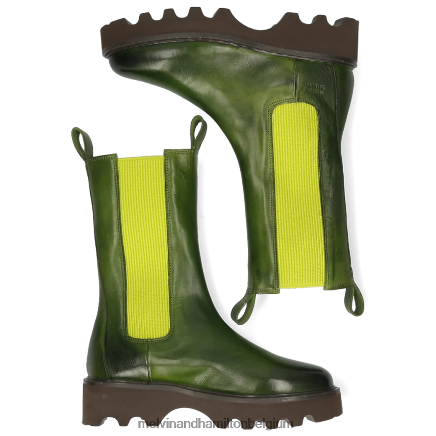 Melvin & Hamilton laarzen groente vrouwen megan 14 V488DN1257