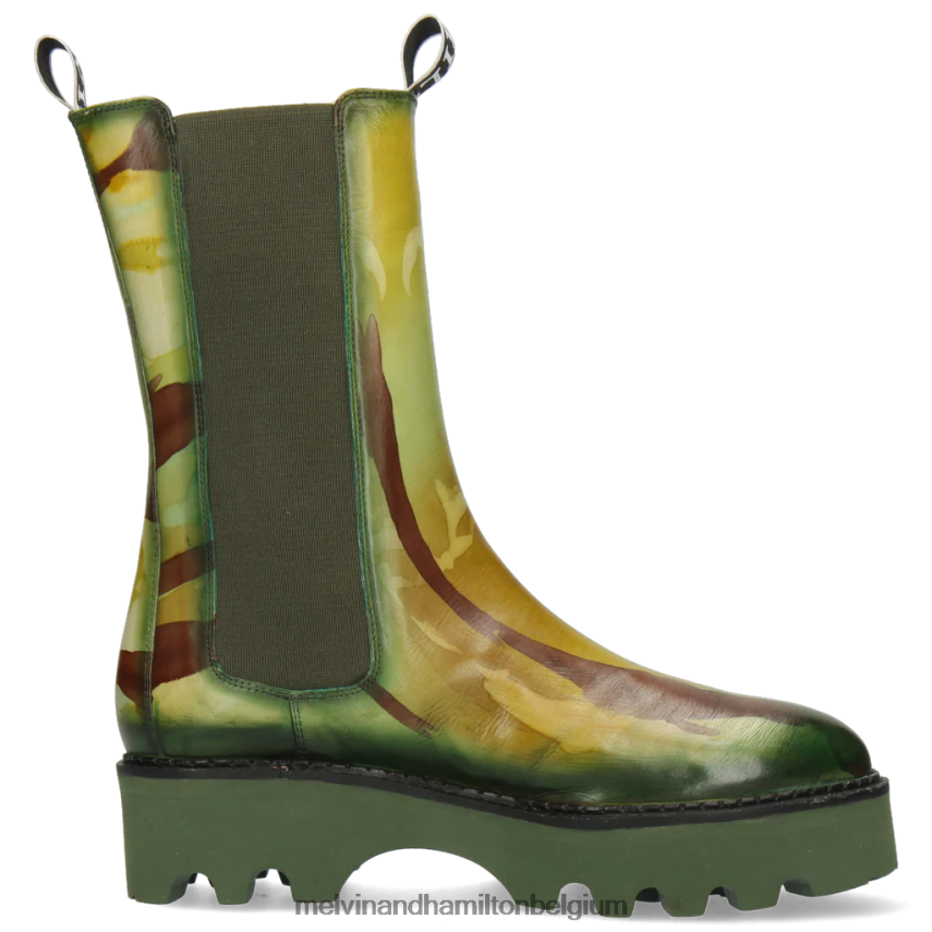 Melvin & Hamilton laarzen groente vrouwen sybill 5 V488DN1218