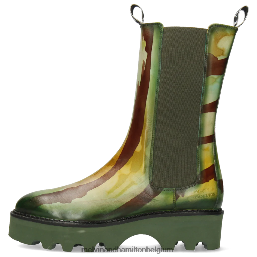 Melvin & Hamilton laarzen groente vrouwen sybill 5 V488DN1218