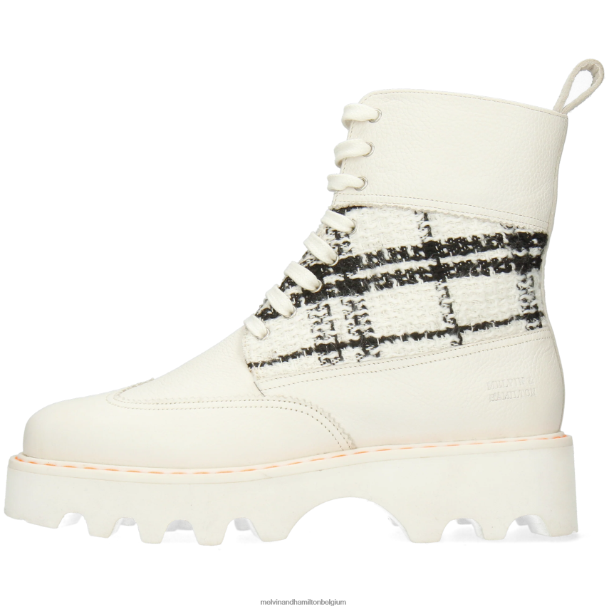 Melvin & Hamilton laarzen wit vrouwen megan 38 V488DN1214