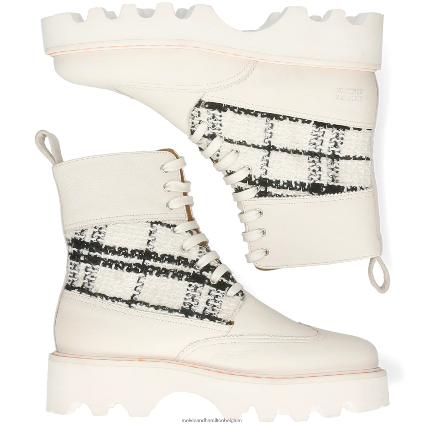 Melvin & Hamilton laarzen wit vrouwen megan 38 V488DN1214