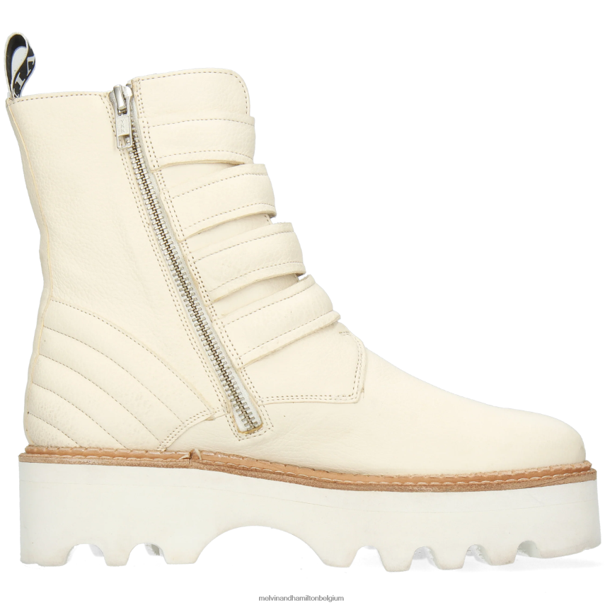 Melvin & Hamilton laarzen wit vrouwen sybill 7 V488DN1247