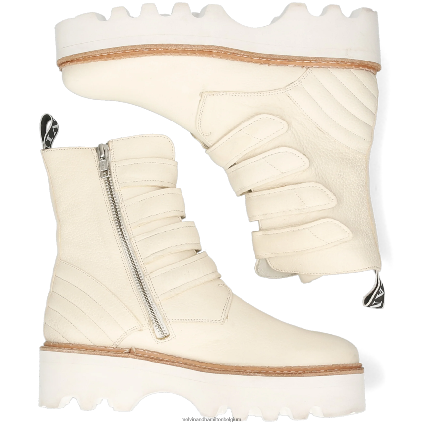 Melvin & Hamilton laarzen wit vrouwen sybill 7 V488DN1247