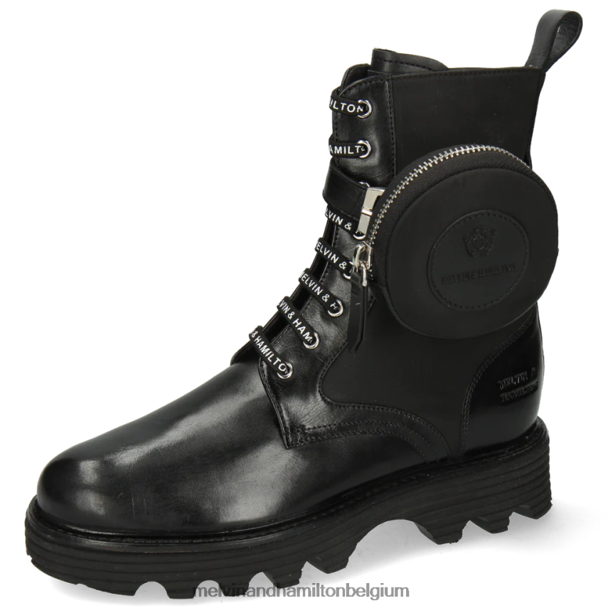 Melvin & Hamilton laarzen zwart vrouwen Leonie 14 V488DN1245