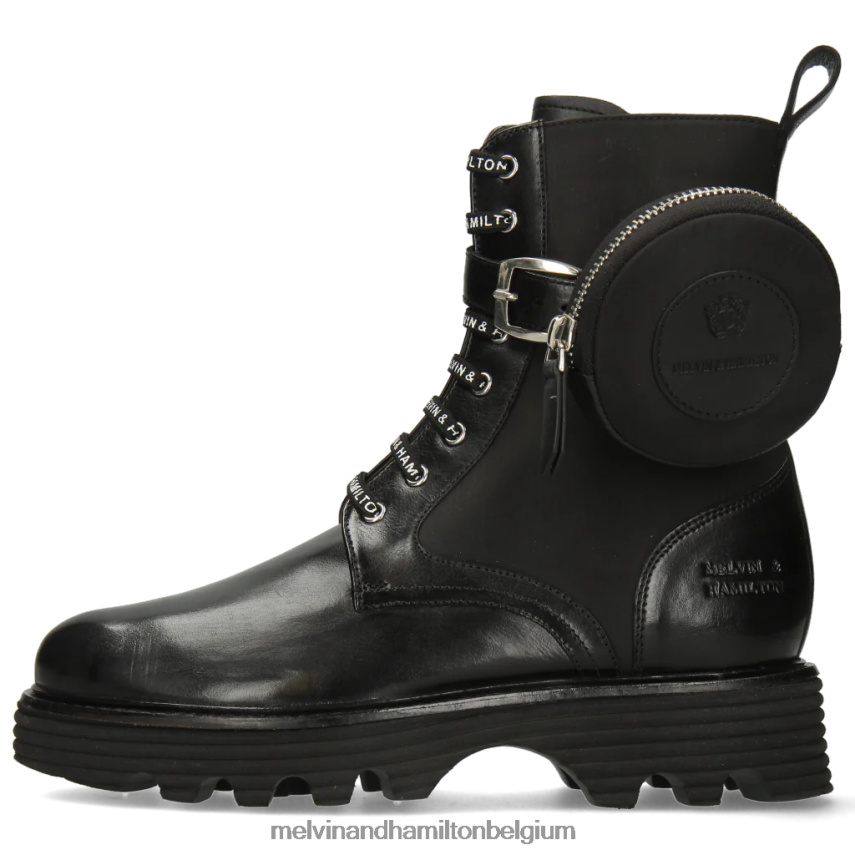Melvin & Hamilton laarzen zwart vrouwen Leonie 14 V488DN1245