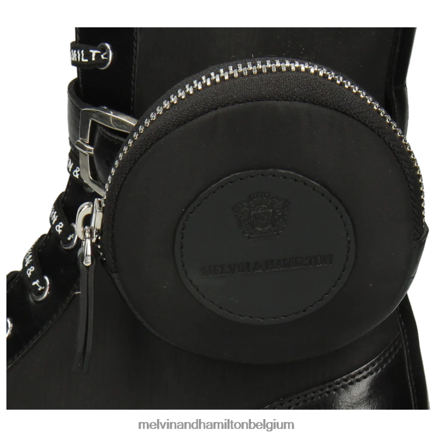 Melvin & Hamilton laarzen zwart vrouwen Leonie 14 V488DN1245