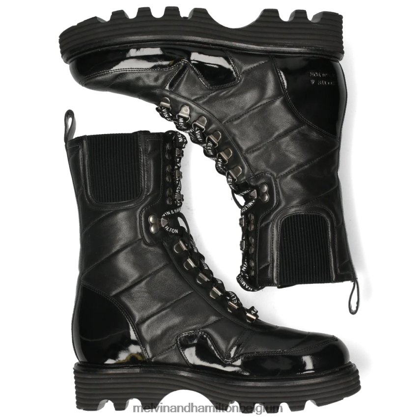 Melvin & Hamilton laarzen zwart vrouwen Leonie 16 V488DN1165