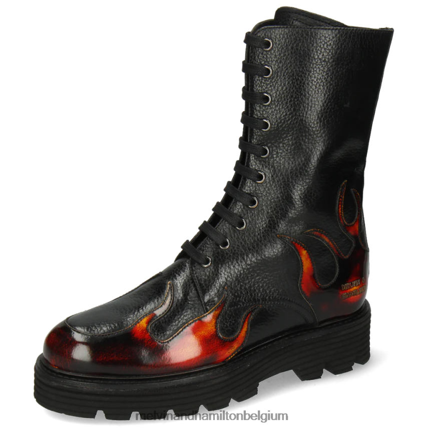 Melvin & Hamilton laarzen zwart vrouwen Leonie 19 V488DN1150